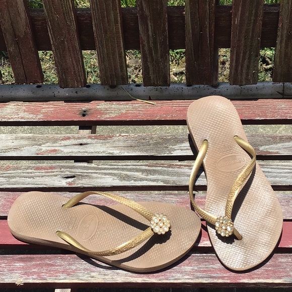 🌴 Havaianas Slim Jewel 💎 Flip Flop - Picture 9 of 10